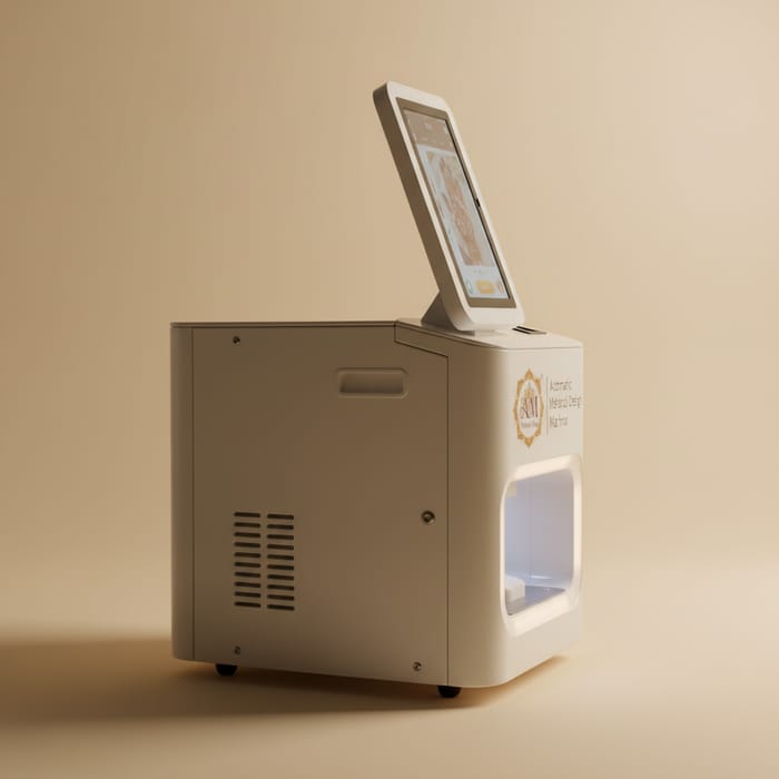 Automatic Mehndi Design Machine – Smart & Easy Mehndi Printing