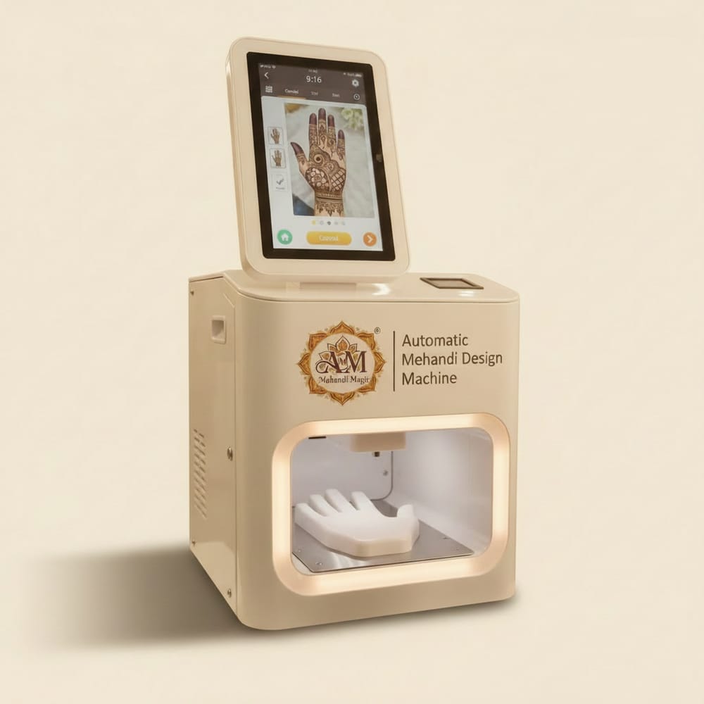 Automatic Mehndi Design Machine – Smart & Easy Mehndi Printing